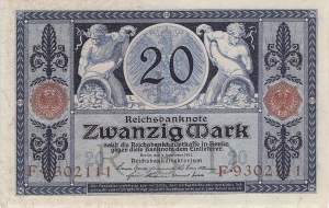 20 Mark Serie L/F 1915
